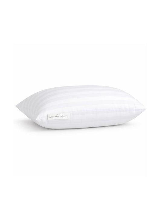 ZENSHA DECOR White Set of 2 Polyester Breathable Sleep Pillows