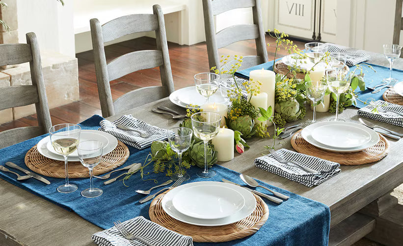 Easy Ways to Decorate Your Dining Table with Table Runners and Placemats