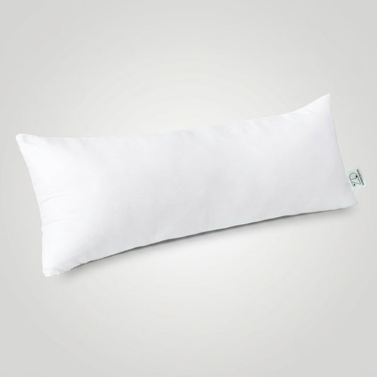 Plain White Polyester Cushion Insert 14x36 Inch – Premium Soft Extra Long Lumbar Pillow Filler for Sofa, Bed, Couch, Bench & Decorative Cushion Covers
