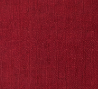 Zensha Decor Burgundy Embroidered Cushion Cover with Filler Insert