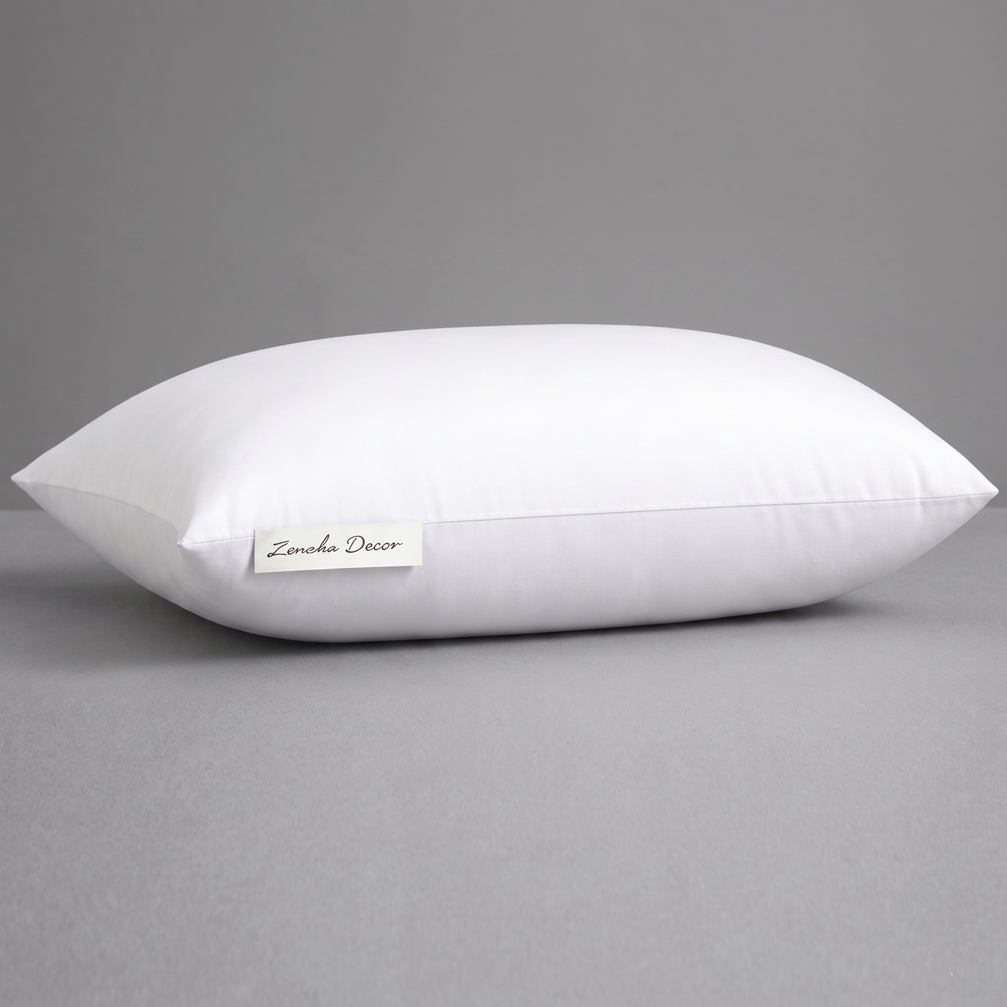 Plain White Polyester Cushion Insert – 12 x 20 Inch Premium Soft Decorative Pillow Filler for Sofa, Couch, Bed & Home Décor