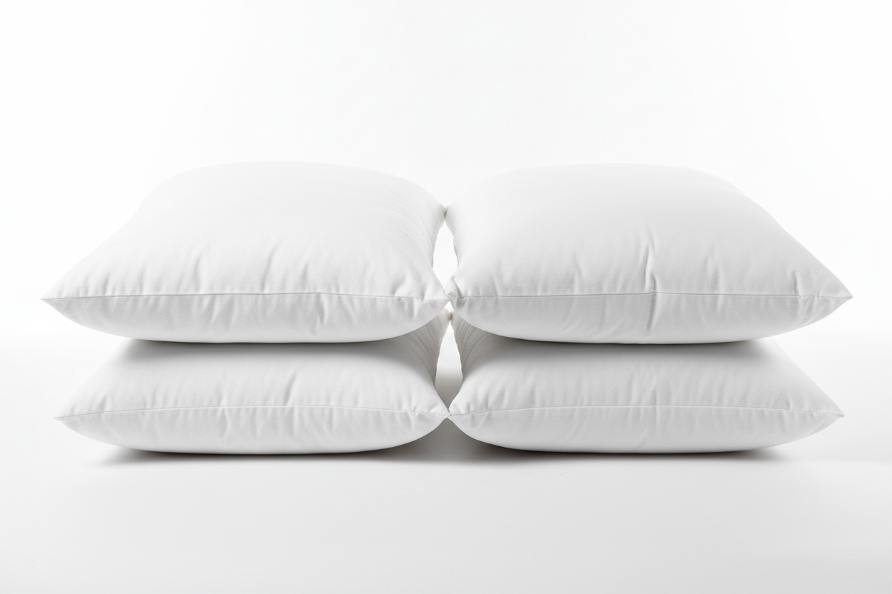 Plain White Polyester Cushion Insert – 12 x 20 Inch Premium Soft Decorative Pillow Filler for Sofa, Couch, Bed & Home Décor