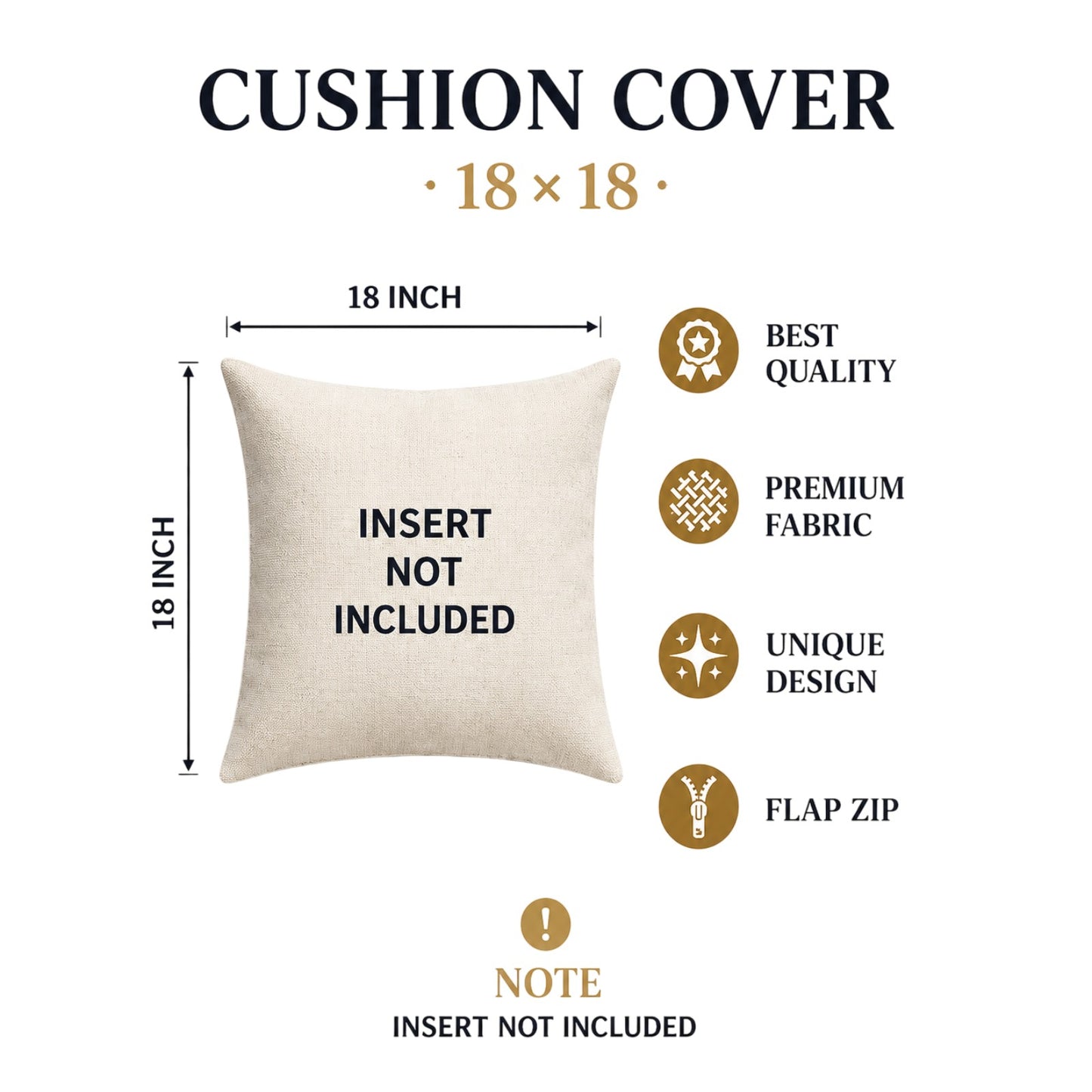 Zensha Décor Premium Embroidered Cushion Covers for Sofa & Couch - Sky Blue