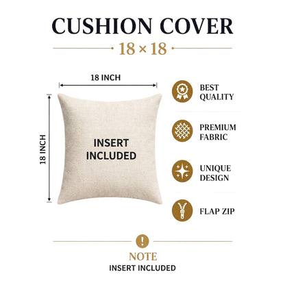 Embroidered Butterfly Poly Velvet Cushion with Polyester Filler Insert