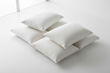 Plain White Polyester Cushion Insert – 12 x 20 Inch Premium Soft Decorative Pillow Filler for Sofa, Couch, Bed & Home Décor
